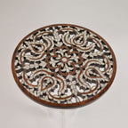 Handmade Side Table with Mother of Pearl Inlay | Hareer Collection