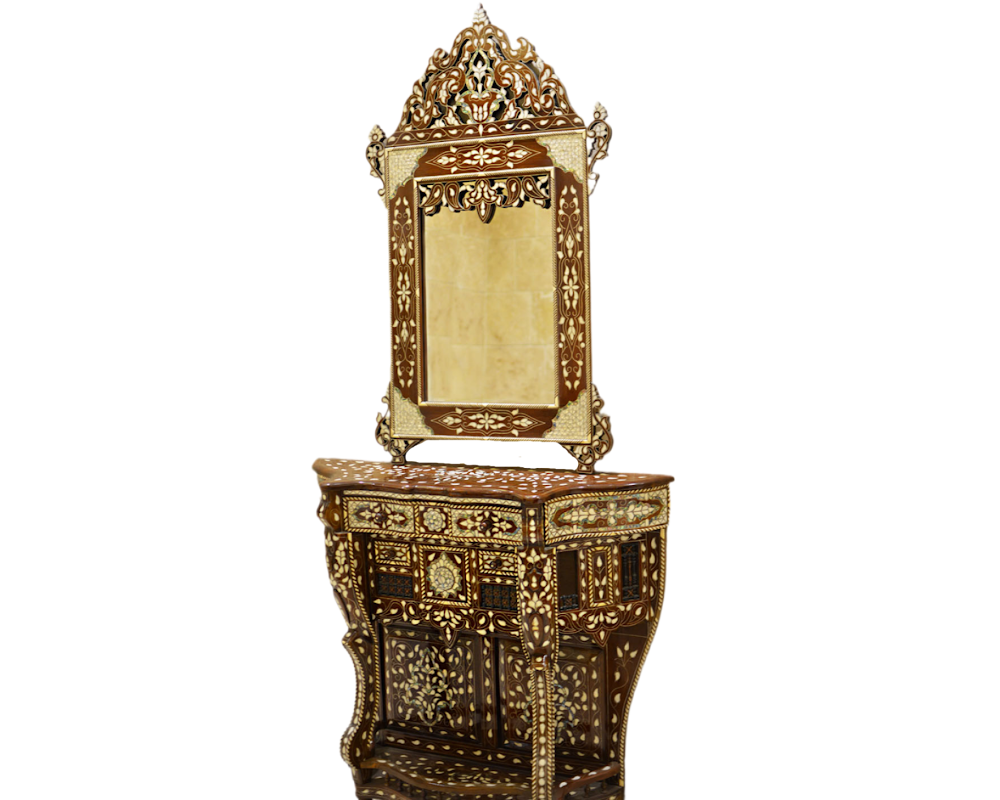 Qissa Collection Console and Mirror