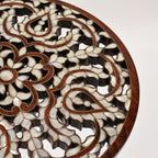 Handmade Side Table with Mother of Pearl Inlay | Hareer Collection