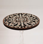 Handmade Side Table with Mother of Pearl Inlay | Hareer Collection