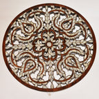 Handmade Side Table with Mother of Pearl Inlay | Hareer Collection