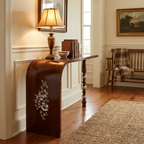 Handcrafted Mother of Pearl Console Table | Zahra Collection