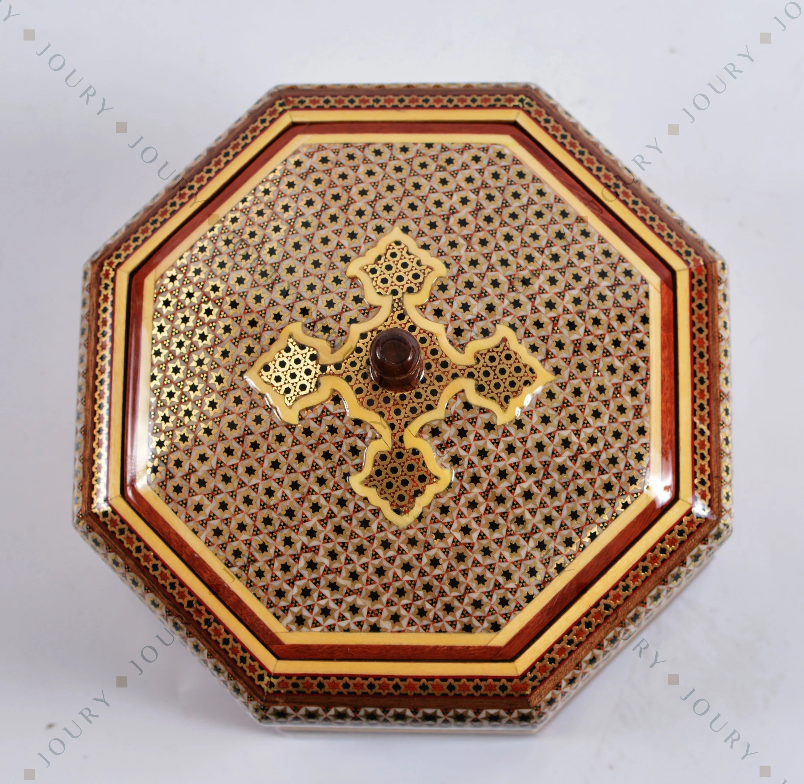 Handmade Mosaic Chocolate Box with Copper Inlay (4 Sizes)