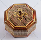 Handmade Mosaic Chocolate Box with Copper Inlay (4 Sizes)