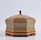 Handmade Mosaic Chocolate Box with Copper Inlay (4 Sizes)