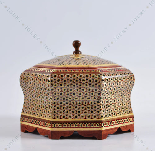 Handmade Mosaic Chocolate Box with Copper Inlay (4 Sizes)