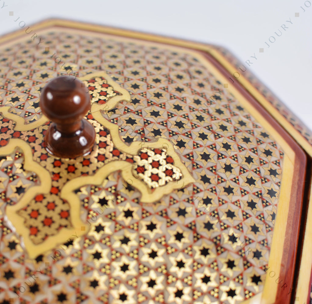Handmade Mosaic Chocolate Box with Copper Inlay (4 Sizes)