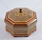 Handmade Mosaic Chocolate Box with Copper Inlay (4 Sizes)